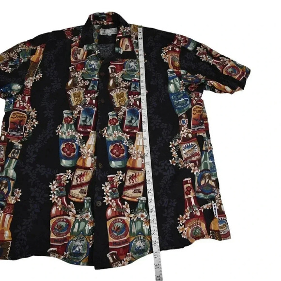 Toes on the Nose  Hawaiian Shirt Beers Tropical Aloha Size XL - Picture 10 of 10
